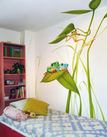 Murale de Chambre - Les Grenouilles de Louis