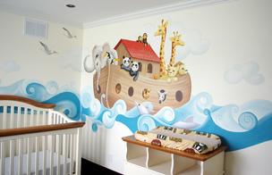 Murale de Chambre - L'Arche de Noe