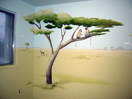 Murale de Chambre - La Savane