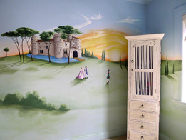 Murale de Chambre - Le Chateau de Matisse