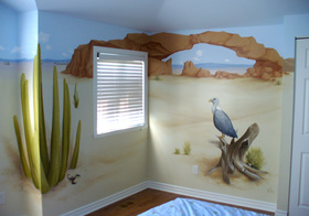 Murale de Chambre - Le Désert