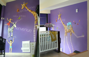 Murale Commerciale - “Pinkie Blue”